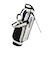 ゴルフ 9型 軽量 プリント柄 スタンドキャディバッグ QQBUJJ01 WH00