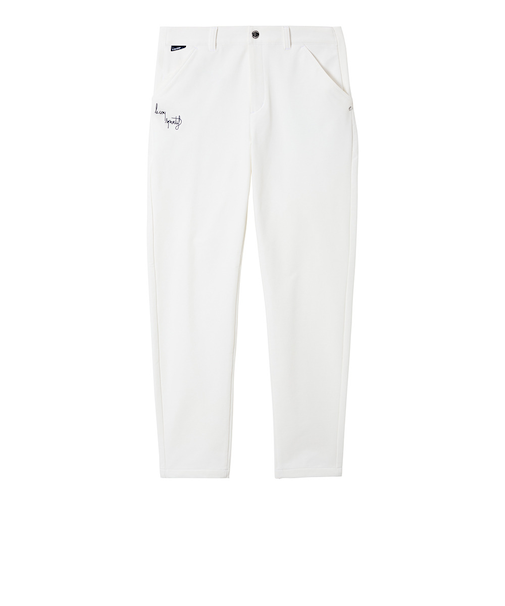 ルコックスポルティフ（lecoqsportif）ゴルフウェア 裏起毛 ロングパンツ LG5FLP02L WH00