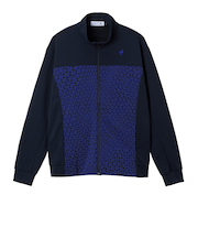 ルコックスポルティフ（lecoqsportif）ゴルフウェア 防風 ハイブリッド 長袖ミドラー LG5FSW00M NV00