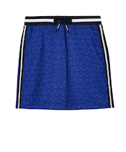 ルコックスポルティフ（lecoqsportif）ゴルフウェア 吸汗 防風 総柄ジャージ スカート LG5FSK01L BL00