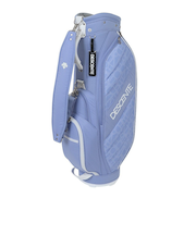 デサントゴルフ（DESCENTEGOLF）ゴルフ 軽量 カート式 ロゴプリント キャディバッグ 8.5型 6分割 DQCUJJ01 SA00