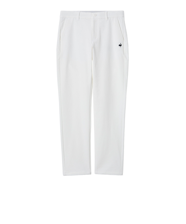 ルコックスポルティフ（lecoqsportif）ゴルフウェア 裏起毛 ストレッチ ロングパンツ LG5FLP01M WH00