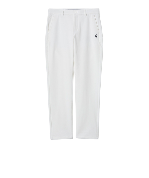 ルコックスポルティフ（lecoqsportif）ゴルフウェア 裏起毛 ストレッチ ロングパンツ LG5FLP01M WH00