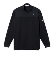 ルコックスポルティフ（lecoqsportif）ゴルフウェア 蓄熱保温 ヒートナビ ハーフジップ 長袖シャツ LG5FLS81M NV00