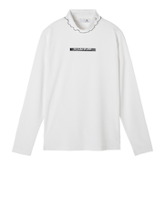 ルコックスポルティフ(lecoqsportif)ゴルフウェア メローモックネック長袖シャツ LG5FLS50L WH00