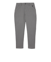 ルコックスポルティフ（lecoqsportif）ゴルフウェア ストレッチ チェック柄9分丈パンツ LG5FLP53L BK00