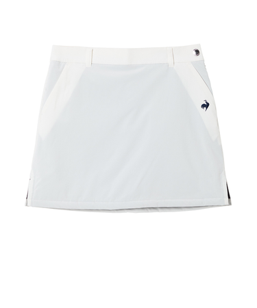 ルコックスポルティフ（lecoqsportif）ゴルフウェア 総柄ウォームスカート LG5FSK04L WH00