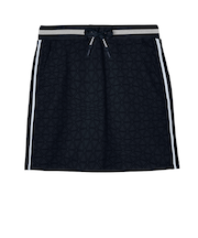 ルコックスポルティフ（lecoqsportif）ゴルフウェア 吸汗 防風 総柄ジャージ スカート LG5FSK01L NV00