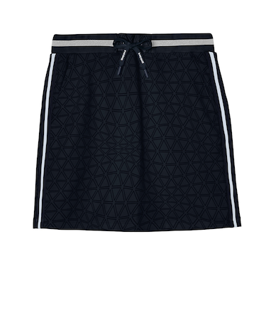 ルコックスポルティフ(lecoqsportif)ゴルフウェア 吸汗 防風 総柄ジャージ スカート LG5FSK01L NV00