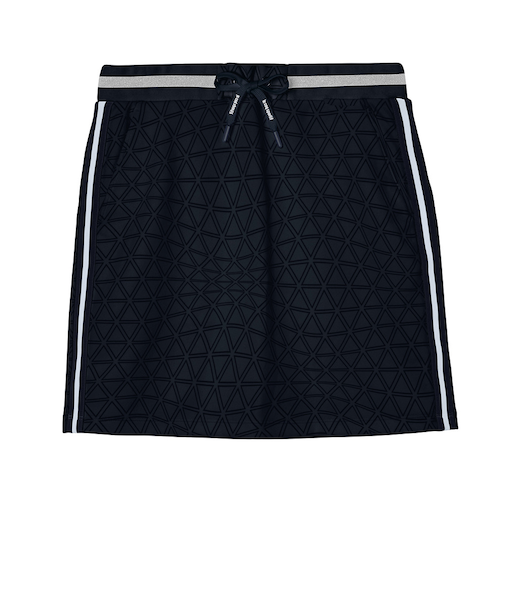 ルコックスポルティフ(lecoqsportif)ゴルフウェア 吸汗 防風 総柄ジャージ スカート LG5FSK01L NV00