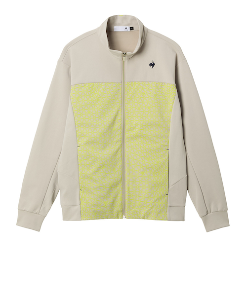 ルコックスポルティフ(lecoqsportif)ゴルフウェア 防風 ハイブリッド 長袖ミドラー LG5FSW00M BG00(… ルコックスポルティフ（lecoqsportif）ゴルフウェア 防風 ハイブリッド