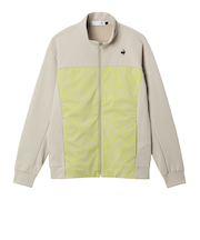 ルコックスポルティフ（lecoqsportif）ゴルフウェア 防風 ハイブリッド 長袖ミドラー LG5FSW00M BG00