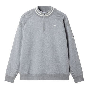 ルコックスポルティフ（lecoqsportif）ゴルフウェア 防風ハーフジップセーター LG5FST81M GY00