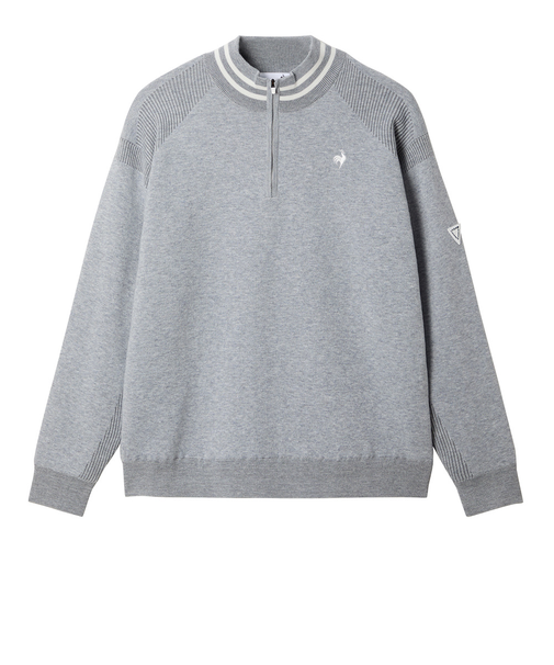 ルコックスポルティフ（lecoqsportif）ゴルフウェア 防風ハーフジップセーター LG5FST81M GY00
