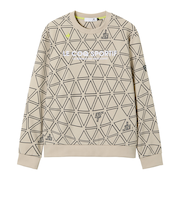 ルコックスポルティフ（lecoqsportif）ゴルフウェア トライアングル柄プルオーバーカットソー LG5FSW04M BG00