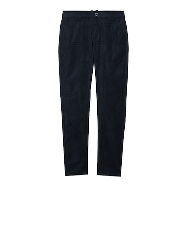 ルコックスポルティフ（lecoqsportif）ゴルフウェア 総柄ロングパンツ LG5FLP00L NV00