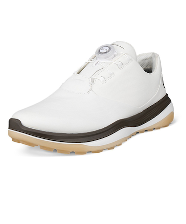 エコー(ecco)ゴルフシューズ LT1 BOA スパイクレス 132274 WH/TA