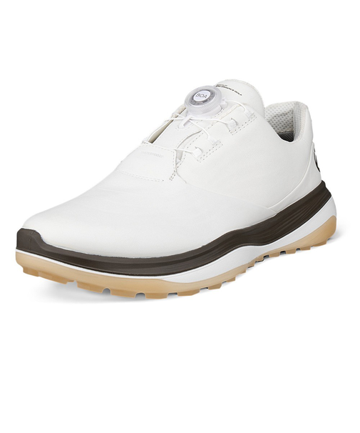 エコー(ecco)ゴルフシューズ LT1 BOA スパイクレス 132274 WH/TA