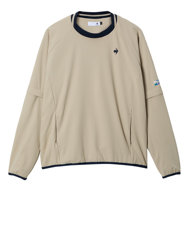 ルコックスポルティフ(lecoqsportif)ゴルフウェア アウター 2WAYプルオーバー デタッチャブル LG5FWB03M BG00