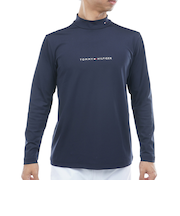 ゴルフウェア ベア天長袖モックネックシャツ THMA563-NVY