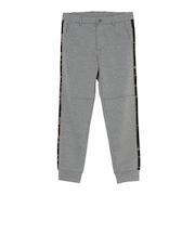 ROSASEN(ROSASEN)ゴルフウェア 裏起毛 プリント切り替えジョガーパンツ 044-74013-25AW-013