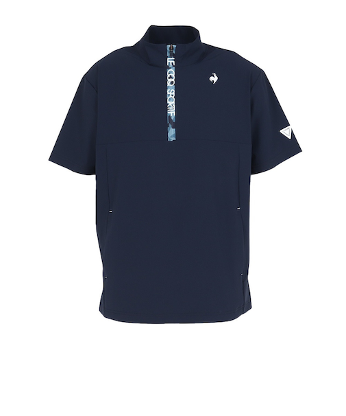 ルコックスポルティフ（lecoqsportif）ゴルフウェア 半袖ウインドブルゾン LG5FWB80M NV00