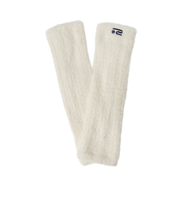 ROSASEN（ROSASEN）ゴルフ フェザーヤーン ニーハイ風 レッグウォーマー 046-04062-25AW-005