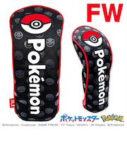 ホクシン(Hokushin)ポケットモンスターヘッドカバー フェアウェイウッド用 モンスターボール PMBH2 モンスターB FW