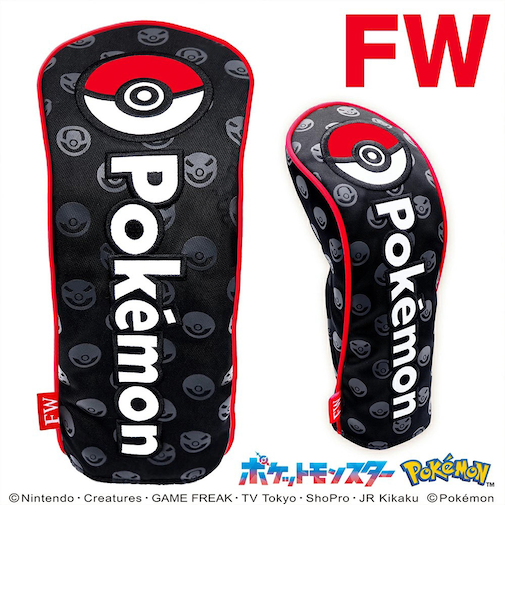 ホクシン（Hokushin）ポケットモンスターヘッドカバー フェアウェイウッド用 モンスターボール PMBH2 ﾓﾝｽﾀｰB FW