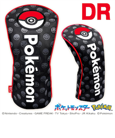 ホクシン（Hokushin）ポケットモンスターヘッドカバー ドライバー用 モンスターボール PMBH1 ﾓﾝｽﾀｰB DR
