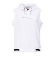 ゴルフウェア ワッフルスウェットフーディーベスト THLA551-WHT