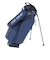 オムニックスゴルフ（OMNIX GOLF）ゴルフ スタンド式 キャディバッグ 8.5型 4分割 Dark Blue Worrior SB20241006