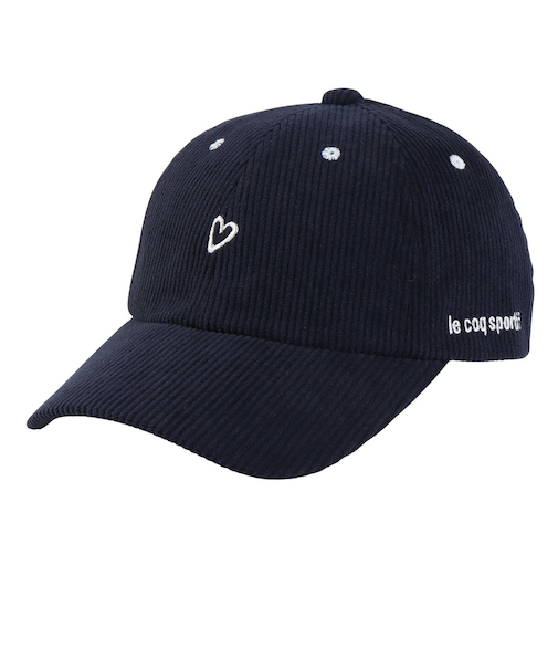 ルコックスポルティフ（lecoqsportif）ゴルフ 帽子 コーデュロイキャップ LG5FCP03L NV00
