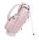 オムニックスゴルフ（OMNIX GOLF）ゴルフ スタンド式 キャディバッグ 8.5型 4分割 Heart Pink SB20241002