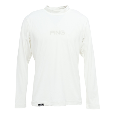 ピン（PING）ゴルフウェア 保温 トリコット ハイネックシャツ 長袖 621-5266001-030