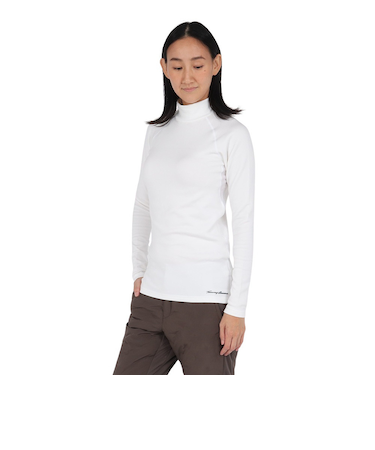 トミーアーマー（Tommy Armour）ゴルフウェア 裏起毛 吸汗速乾 長袖インナー ハイネックシャツ TAGC25F080002 WHT