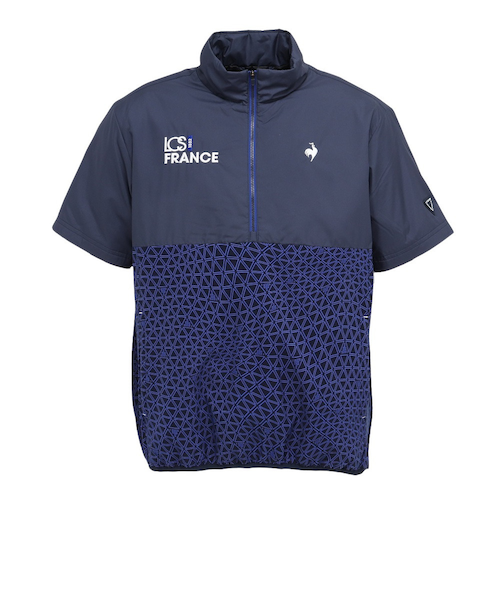ルコックスポルティフ(lecoqsportif)ゴルフウェア アウター 蓄熱保温 防風 中綿入り 半袖ブルゾン LG5FWBC… ルコックスポルティフ（lecoqsportif）ゴルフウェア アウター 蓄熱保温
