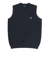 マンシング（MUNSING）ゴルフウェア Vネックニットベスト MG5FVE80M NV00