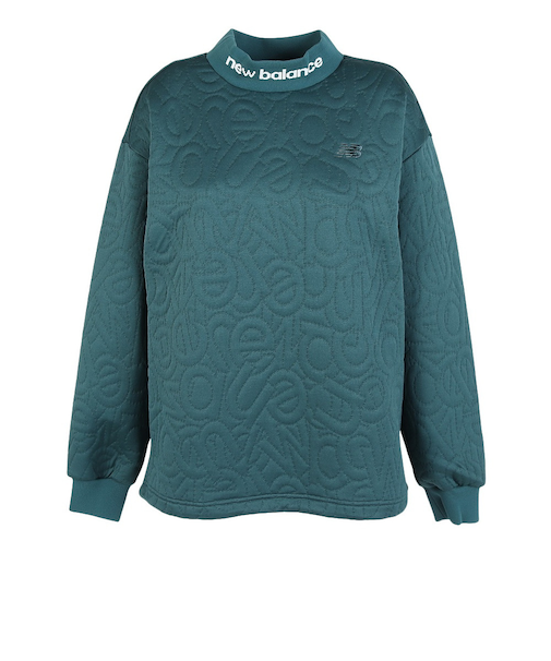 ニューバランス(new balance)ゴルフウェア テクスチャー 長袖 モックネック プルオーバー 012-5262505-182
