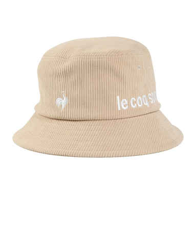 ルコックスポルティフ（lecoqsportif）ゴルフ 帽子 コーデュロイハット LG5FCP71L BG00