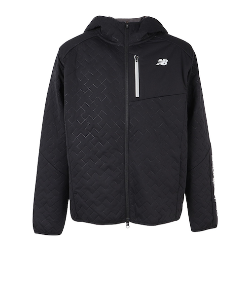 ニューバランス（new balance）ゴルフウェア アウター 防風 中綿 QUILTED フルジップ フーディ 012-5220006-010