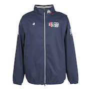 ルコックスポルティフ（lecoqsportif）ゴルフウェア アウター 保温 袖取り外し可能 ヒートナビ2WAYブルゾン LG5FWB00M NV00