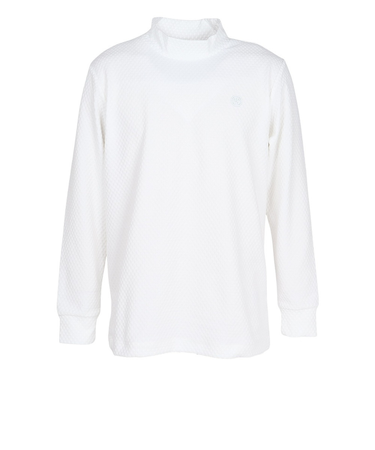 トミーアーマー（Tommy Armour）ゴルフウェア 発熱 長袖 ネオグリッド モックネックシャツ TANB25F030003 WHT