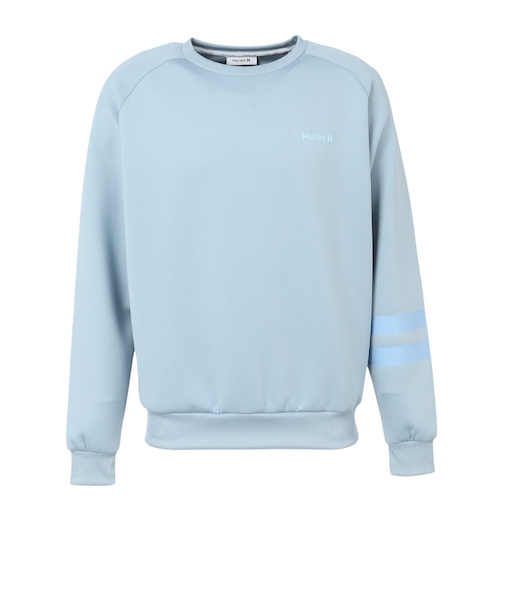 ハーレー（HURLEY）ゴルフウェア ファントム スウェット ライト クルーネック 長袖 MGFL252076-BGY