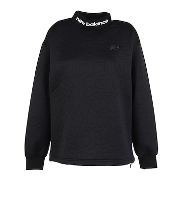 ニューバランス（new balance）ゴルフウェア テクスチャー 長袖 モックネック プルオーバー 012-5262505-010