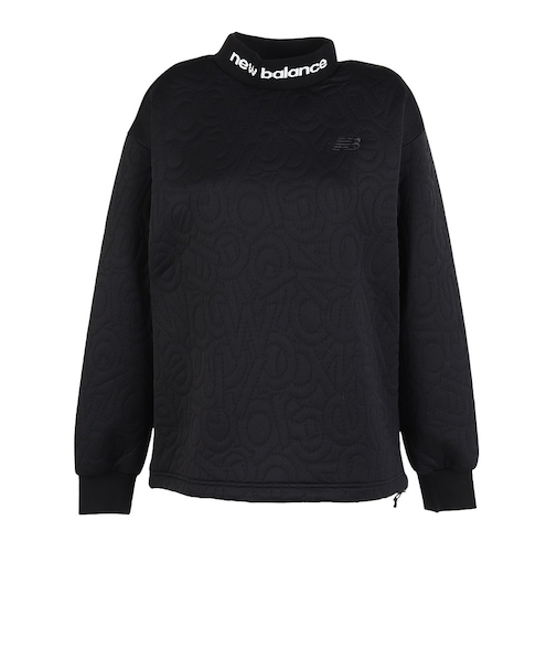 ニューバランス（new balance）ゴルフウェア テクスチャー 長袖 モックネック プルオーバー 012-5262505-010