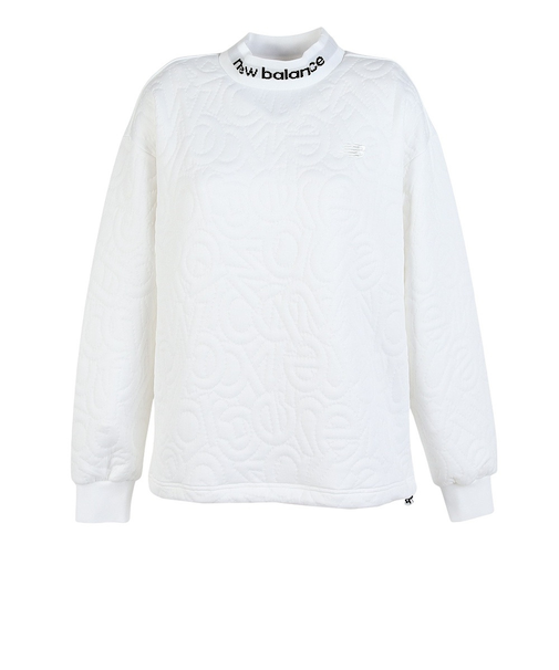 ニューバランス（new balance）ゴルフウェア テクスチャー 長袖 モックネック プルオーバー 012-5262505-030
