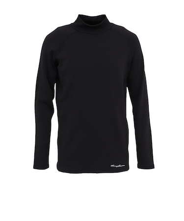 トミーアーマー（Tommy Armour）ゴルフウェア 裏起毛 吸汗速乾 長袖インナー ハイネックシャツ DRY WARM TAGC25F040001 BLK