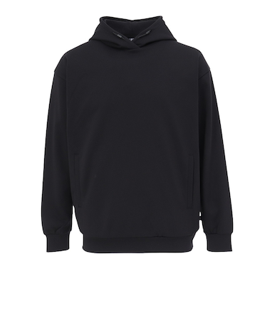 シルバースコット845（SILVERSCOTT845）ゴルフウェア パーカー 長袖 ストレッチフーディー SS25FWJ003 BLK