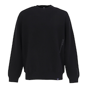 シルバースコット845（SILVERSCOTT845）ゴルフウェア 長袖 アクティブニット クルーネック SS25FWT006 BLK